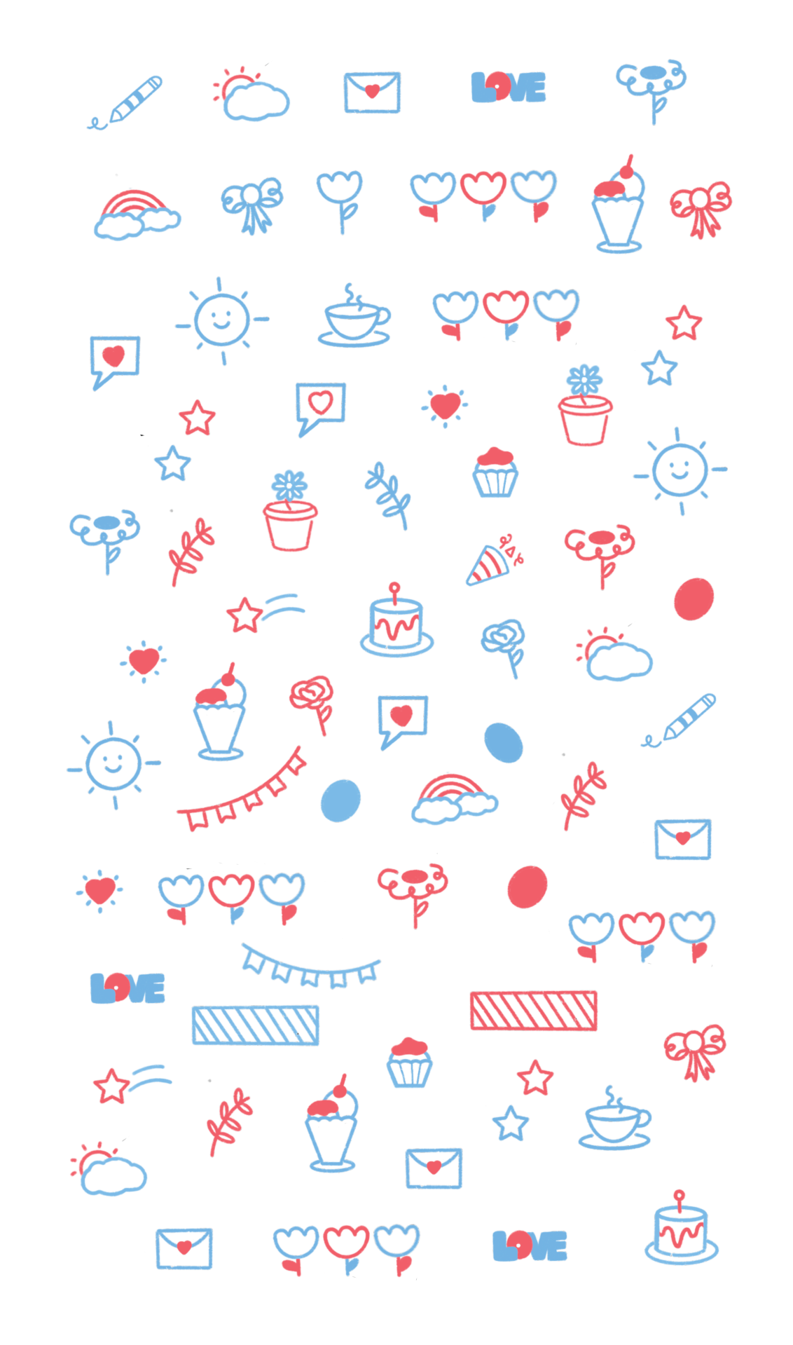 Celebrate Decorative Stickers | PLANNER | BUJO | DIARY